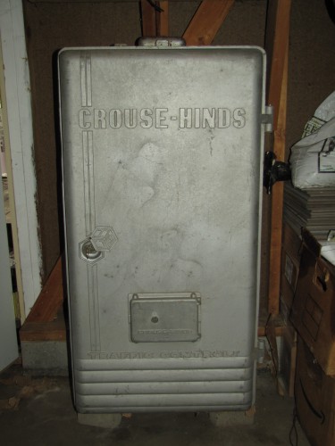 Crouse-HInds PCE-3000 E/M traffic signal controller.